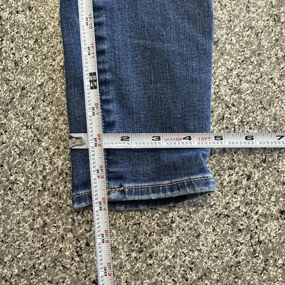 American Eagle Jeans Womens 6 28x28 Mid Rise Jegging Stretch Distressed